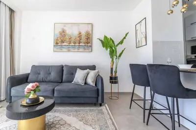 Image de Appartement familial à Jérusalem : balcon, centre-ville et équipements pour enfa