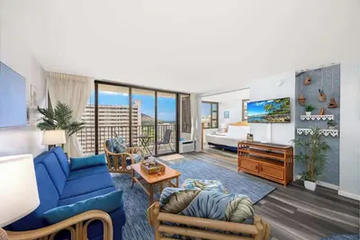 Image de Island condo w/ lanai & skyline views