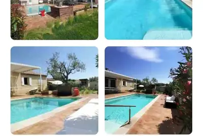 Image de Maison piscine studio chaleureux et lumineux entre les Alpilles et le Lubéron.