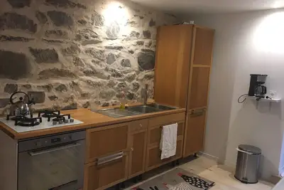 Image de Béarnaise de berger du 17ème\nLogement spacieux vue sur la montagne depuis salon.