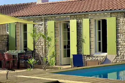 Image de ⭐️Jolie villa / piscine / proche plage⭐️