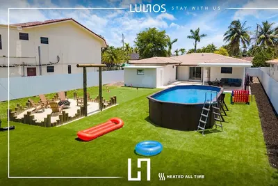 Image de Family Oasis • Near Mia & Dolphin Mall / Pool, Bbq