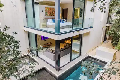 Image de Modern 2 Level Condo Private Pool, Aldea Zama, 3 min to Tulum Beach