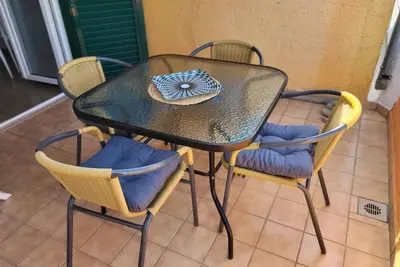 Image de Appartement de deux chambres avec la terrasse et la vue sur le mer Vrsi - Mulo, Zadar (A-24619-a)