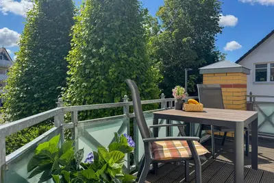 Image de Lütte Auszeit - vacation apartment with balcony