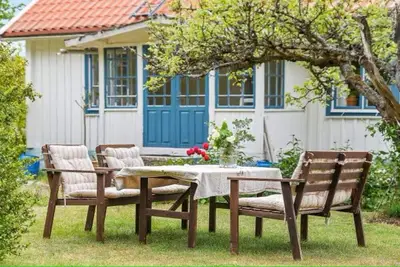 Image de Maison avec loft d'invités et jardin