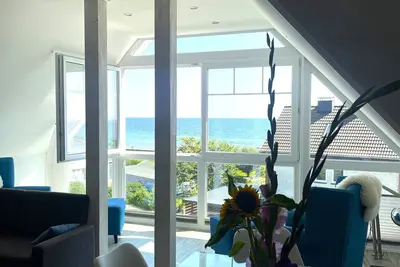 Image de 5-star beach domicile Rügen with fantastic sea view & sauna