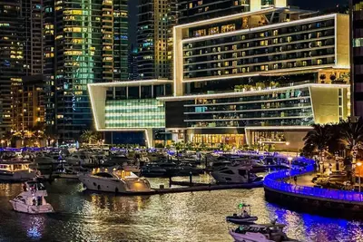 Image de Stunning Marina Views - Luxury 2br w/ Big Terrace Vida Dubai Marina & Yacht Club