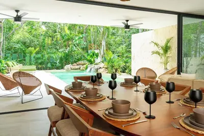 Image de Villa XPuHa tropical garden between Tulum and Playa del Carmen, near the beach