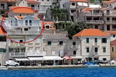 Image de Appartement de deux chambres avec le balcon et la vue sur le mer Povlja, Brac (A-21810-a)