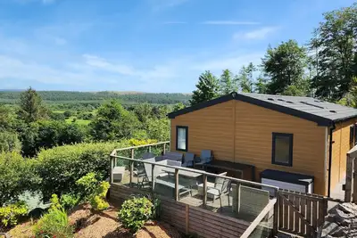 Image de Urr Lodge - Beautiful Lodge and site, Stunning views of hills and valleys.