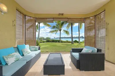 Image de Ilot Bleu, appartement vue mer, centre de Grand Baie