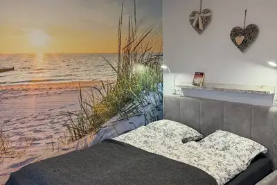 Image de Lovingly furnished vacation apartment with balcony in a central location by the park