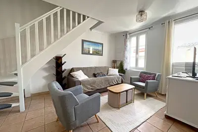 Image de Jolie maison de ville 6 personnes à 900 mètres de la plage.