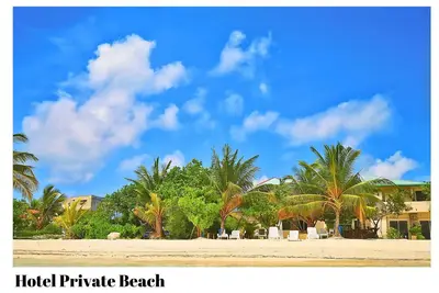Image de Beach Villa Hotel in Maldives. Just in front of beautiful beach.