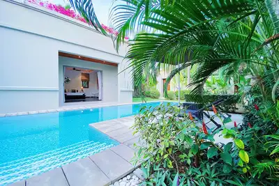 Image de Fabuleuse villa de 2 chambres avec piscine à pied de la plage de Bangtao et du Catch Club
