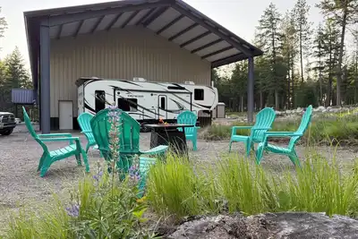 Glamping in the Woods