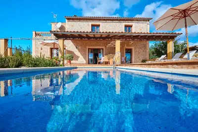 Image de Maison de campagne \"Tolo\" avec vue sur la mer, piscine privée et Wi-Fi