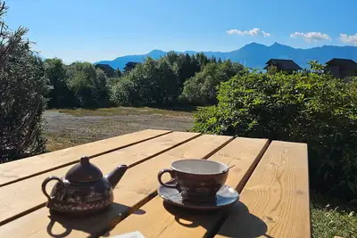 Image de Studio '4 Personnes' avec vue sur les montagnes, terrasse privée et Wi-Fi