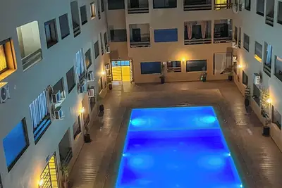 Image de Family apartment in a residence secured in Marrakech guéliz with a swimming pool