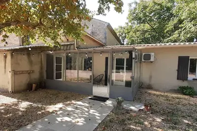 Maison 'Le Mistralet - Grand Gîte' avec climatisation