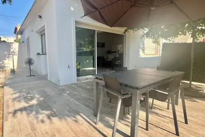 Image de Juan les Pins tramontane proche mer et commerces à pied maison plain pied 70m2