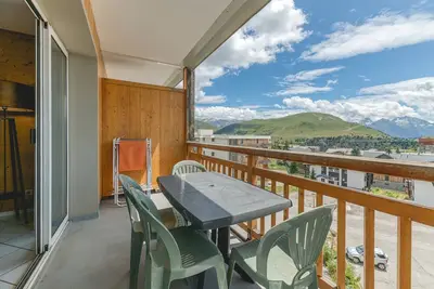 Image de Appartement 'Choucas' avec vue sur montagne et balcon