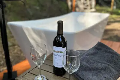 Image de Couple’s retreat in Tiny Home w soaking tub/beach at Upper Lake