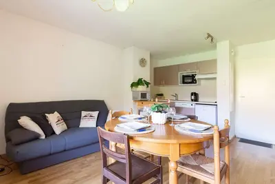 Image de Duplex 6 pers avec balcon et parking à Bourisp