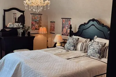 Image de French country house on the Rhine, with large courtyard and parking spaces, pet-friendly