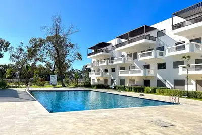 Image de Appartement familial avec jardin privé, piscine et proche plage – Cabo Negro