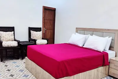 Image de Atlas dream Villa avec une piscine privée et vue sur les montagnes de l’atlas!