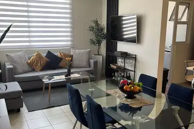 Image de Charming and exotic 2bedroom apartment in Santiago de Querétaro with WiFi &pool