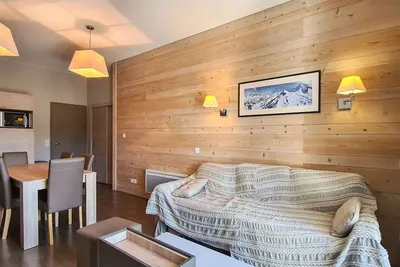 Image de Appartement spacieux Flain - Ski aux pieds et parking