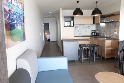 Image de Appartement moderne 1 ch, animaux admis, accès plage, parking inclus