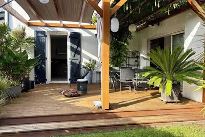 Appartement en Rdc de maison avec jardin