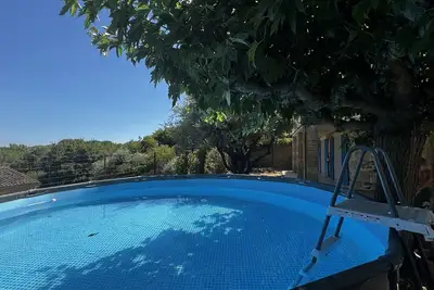 Image de Maison avec piscine, clim et vue Ventoux