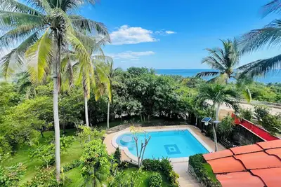 Image de Ocean-View Villa in Cerromar • Private Pool • 5 min to El Tunco Surf City