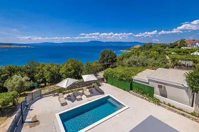 Image de Apartment Lamar with private pool and sea view