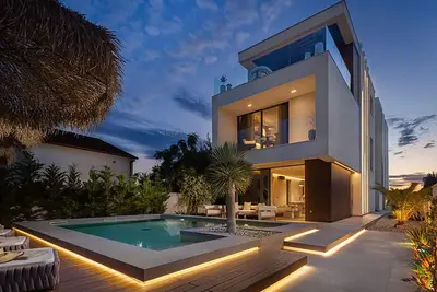 Image de Superbe maison à Petrcane avec sauna