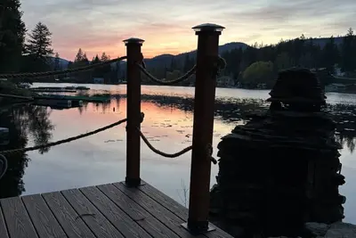 Image de Chimney Rock on Twin Lakes - Cozy Cabin on Twin Lakes in Rathdrum, Idaho