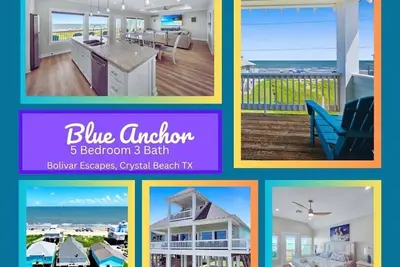 Image de Blue Anchor- 2nd row with Beach Front Views-5 bedroom, 3 bath home, sleeps 16