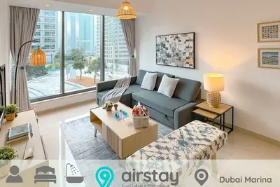 Image de Airstay | 1br | Pool View | Near Marina Mall