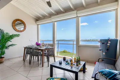 Image de Vue lagon & Sunset! Appart duplex 6/7p tout neuf