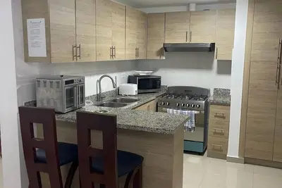 Image de First floor 2-bedroom apartment with WiFi, Ac in cool Moca