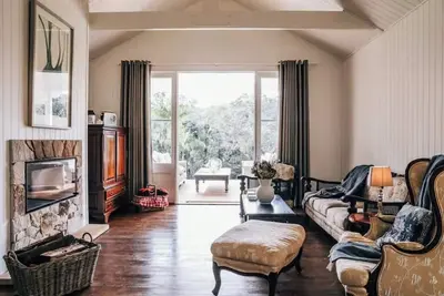 Image de Rose Gum Cottage at Nightcap Ridge in the Byron Bay Hinterland.