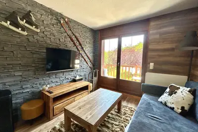 Image de Appartement au pied des pistes, piscine, sauna, linge inclus et animaux acceptés