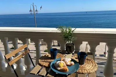 Image de Appartement 'Aquamaris' avec vue sur la mer, Wi-Fi et climatisation