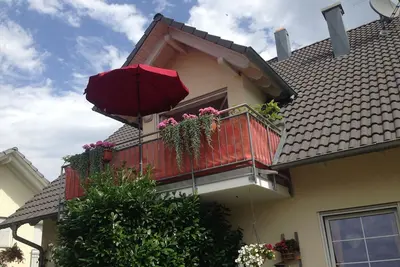 Image de Appartement de vacances 'Haus Albsicht' avec balcon et Wi-Fi