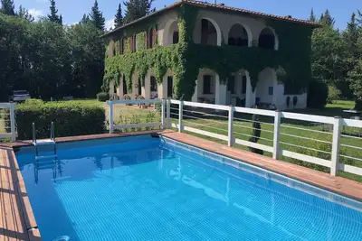 Image de Maison de vacances avec climatisation, piscine privée, Wifi, Tv, patio, près de San Gimignano
